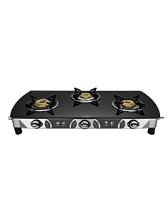 Glass Top BLAZE 3B GTS105/ GTGS005/GTS117 3 Burner Stainless Steel