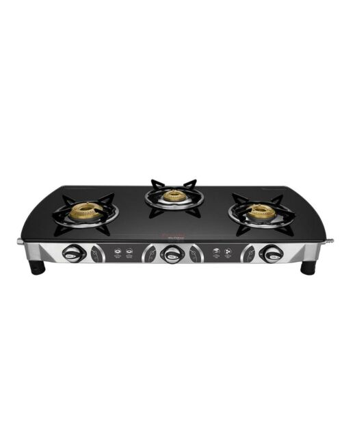 Glass Top BLAZE 3B GTS105/ GTGS005/GTS117 3 Burner Stainless Steel