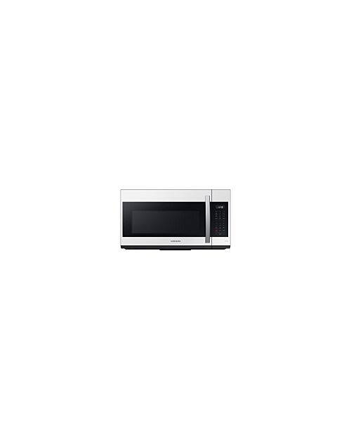 Bespoke Smart 1.9 cu. ft. Over-the-Range Microwave with Sensor Cook in White Glass