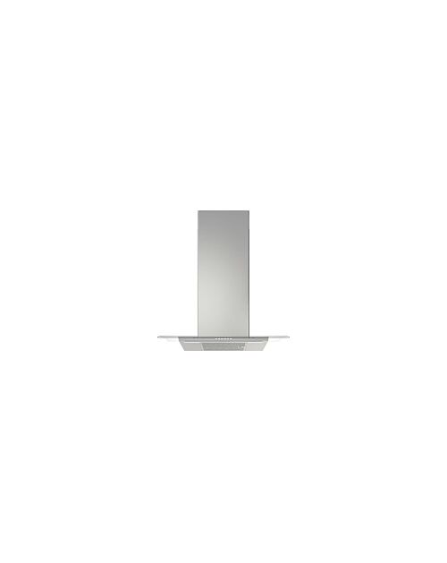 Wall mounted range hood, Stainless steel/glass